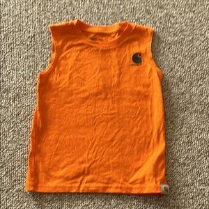 Carhartt Kids Bright Orange Tank Top